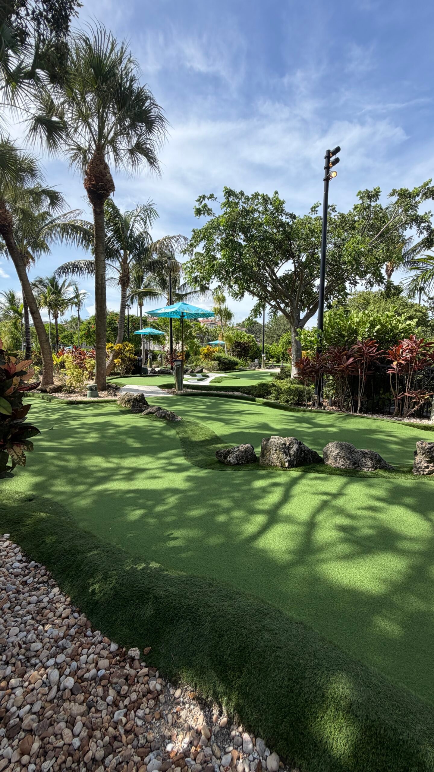 Mini Golf is a great additional activity to do before or after catching a game, only a short walk from the Roger Dean Stadium.